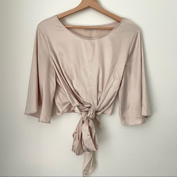 Need Supply Tops - NEED SUPPLY Blush Blouse